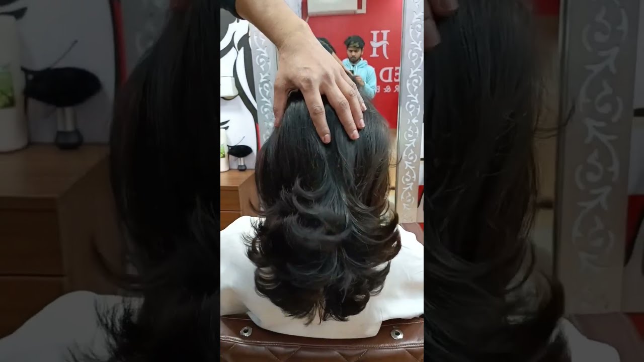 Feather with Layer cut in Hindi 2020/ advanced Hair cut/ tutorial/ Step by  step Hair cut/ step cut - YouTube